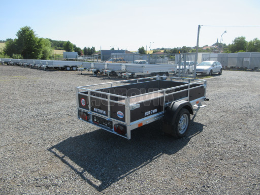 Sklopný nebrzděný přívěs AVP 2,52x1,30/0,30 RE č.10