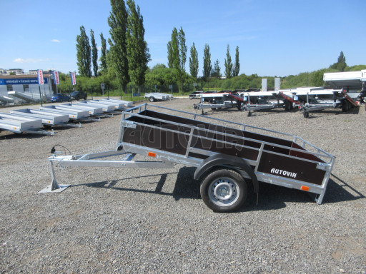 Sklopný nebrzděný přívěs AVP 2,52x1,30/0,30 RE č.16