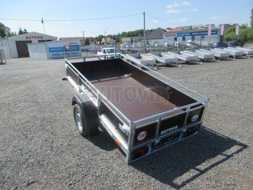 Sklopný nebrzděný přívěs AVP 2,52x1,30/0,30 RE č.17