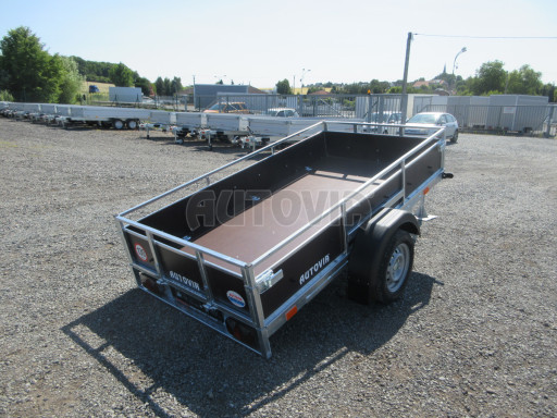 Sklopný nebrzděný přívěs AVP 2,52x1,30/0,30 RE č.19