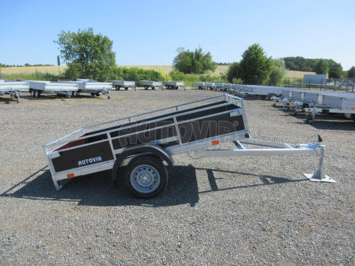 Sklopný nebrzděný přívěs AVP 2,52x1,30/0,30 RE č.20