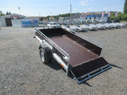 Sklopný nebrzděný přívěs AVP 2,52x1,30/0,30 RE č.24