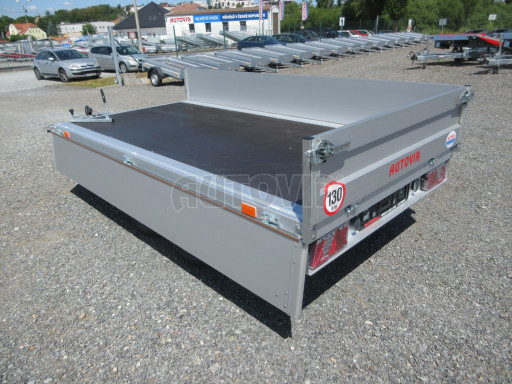 Přívěsný vozík ZV 32/22 2,7T B2 3,00x1,50/0,35