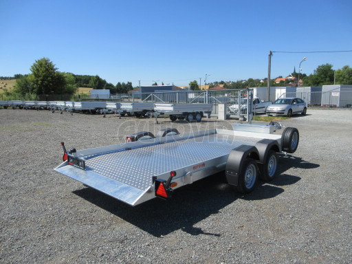 Přepravník zvedacích plošin a UNC HS 3,5T B2 3,94x1,85 stavitelná oj* č.9