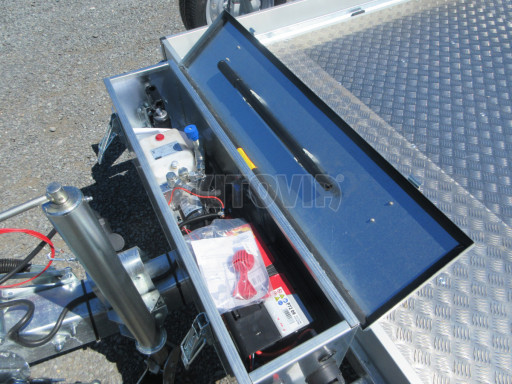 Přepravník zvedacích plošin a UNC HS 3,5T B2 3,94x1,85 stavitelná oj* č.15