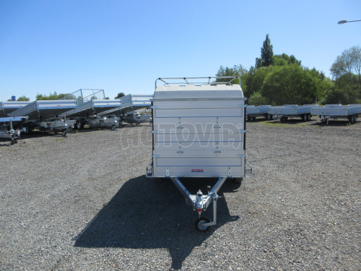 PROFI hliníkový přívěs s nástavbami a víkem ZV 26 ALU N1 2,51x1,25/1,20 POČ č.2