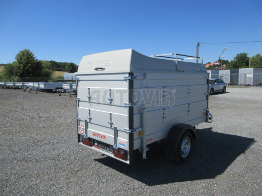 PROFI hliníkový přívěs s nástavbami a víkem ZV 26 ALU N1 2,51x1,25/1,20 POČ č.6