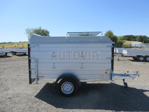 PROFI hliníkový přívěs s nástavbami a víkem ZV 26 ALU N1 2,51x1,25/1,20 POČ č.7