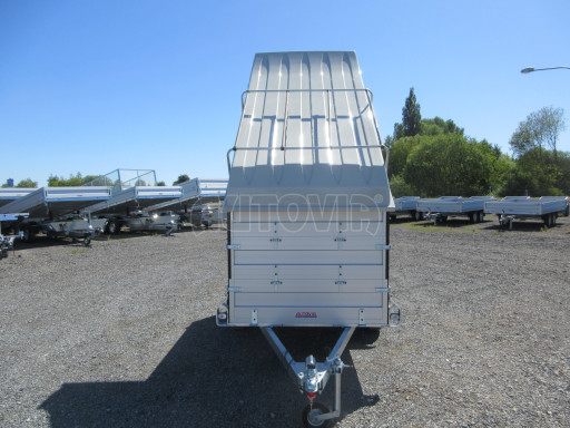 PROFI hliníkový přívěs s nástavbami a víkem ZV 26 ALU N1 2,51x1,25/1,20 POČ č.13