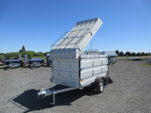 PROFI hliníkový přívěs s nástavbami a víkem ZV 26 ALU N1 2,51x1,25/1,20 POČ č.14