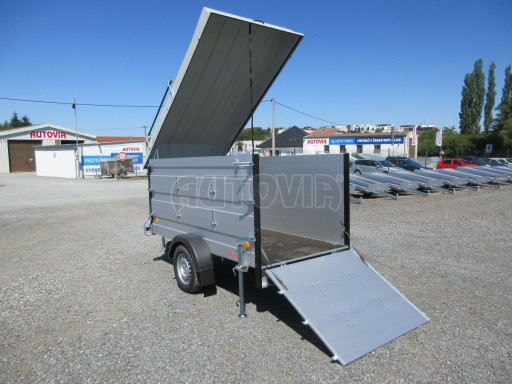 PROFI hliníkový přívěs s nástavbami a víkem ZV 26 ALU N1 2,51x1,25/1,20 POČ č.16