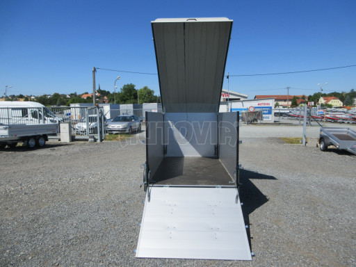 PROFI hliníkový přívěs s nástavbami a víkem ZV 26 ALU N1 2,51x1,25/1,20 POČ č.17