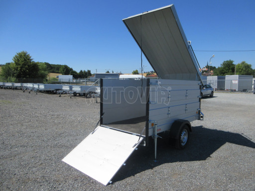 PROFI hliníkový přívěs s nástavbami a víkem ZV 26 ALU N1 2,51x1,25/1,20 POČ č.18