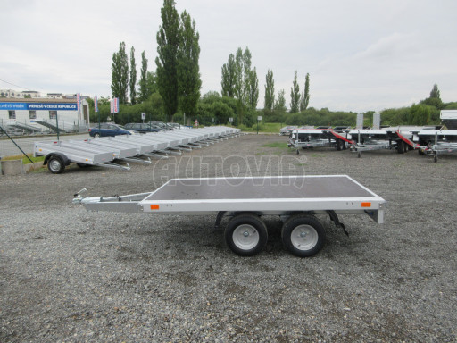 Přívěs za osobní auto provedení plato ZV 22 750kg N2 2,55x1,50 10 kola č.3