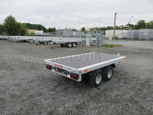 Přívěs za osobní auto provedení plato ZV 22 750kg N2 2,55x1,50 10 kola č.6