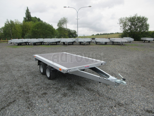 Přívěs za osobní auto provedení plato ZV 22 750kg N2 2,55x1,50 10 kola č.8