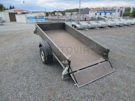 Bazarový nebrzděný přívěs ZV 26 N1 2,51x1,24/0,35 POČ, ZN č.14