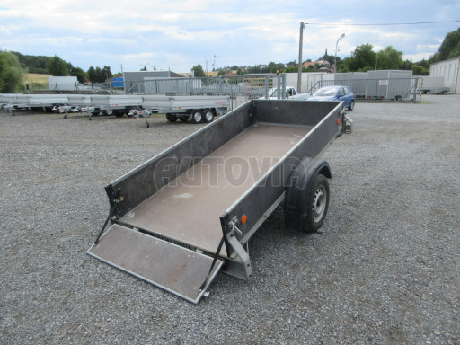 Bazarový nebrzděný přívěs ZV 26 N1 2,51x1,24/0,35 POČ, ZN č.16