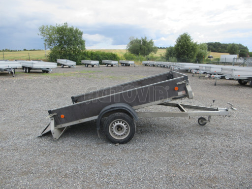Bazarový nebrzděný přívěs ZV 26 N1 2,51x1,24/0,35 POČ, ZN č.17