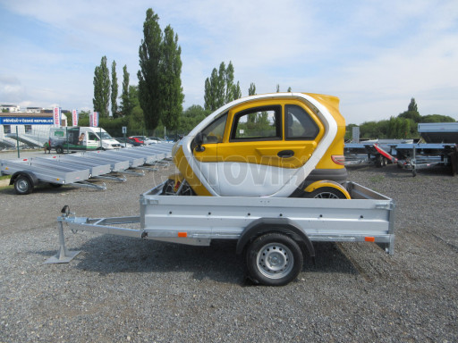 Sklopný nebrzděný přívěs AVM 2,52x1,30/0,35 č.27