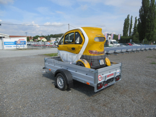 Sklopný nebrzděný přívěs AVM 2,52x1,30/0,35 č.28