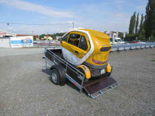 Sklopný nebrzděný přívěs AVP 2,30x1,30/0,30 RE č.1