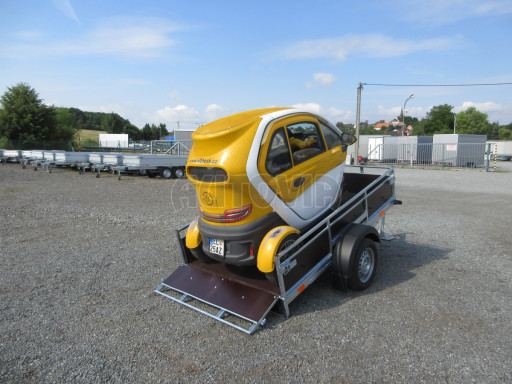 Sklopný nebrzděný přívěs AVP 2,30x1,30/0,30 RE č.29