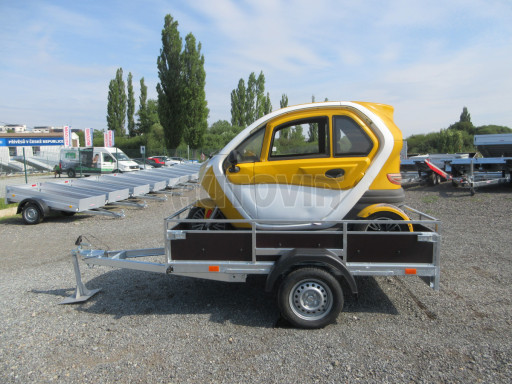 Sklopný nebrzděný přívěs AVP 2,30x1,30/0,30 RE č.33