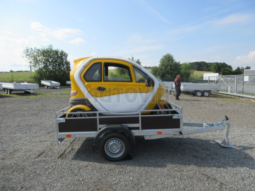 Sklopný nebrzděný přívěs AVP 2,30x1,30/0,30 RE č.37