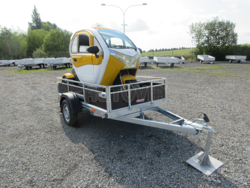 Sklopný nebrzděný přívěs AVP 2,30x1,30/0,30 RE č.38