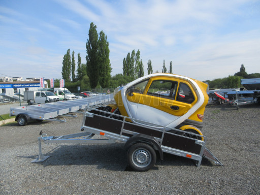 Sklopný nebrzděný přívěs AVP 2,52x1,30/0,30 RE č.27