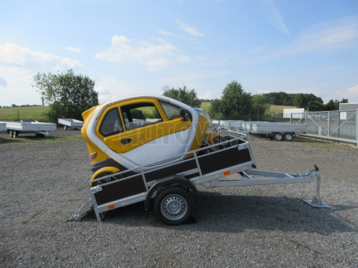 Sklopný nebrzděný přívěs AVP 2,52x1,30/0,30 RE č.28