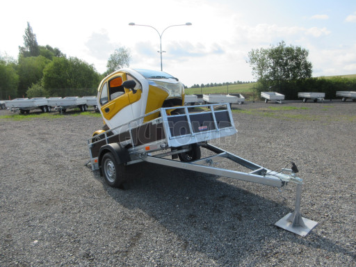 Sklopný nebrzděný přívěs AVP 2,52x1,30/0,30 RE č.29