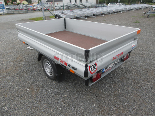 Bazarový přívěsný vozík VT 22/14 750kg 2,20x1,42/0,35 č.4