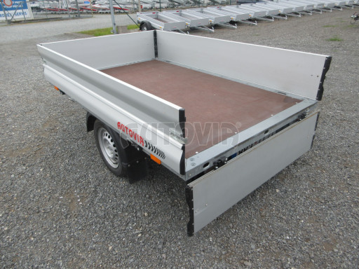 Bazarový přívěsný vozík VT 22/14 750kg 2,20x1,42/0,35 č.9