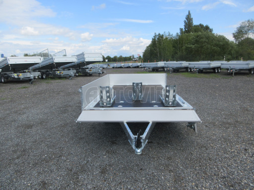 Přepravník 3ks motocyklů - nebrzděný přívěsný vozík ZV 32 750kg N2 3,00x1,80/0,35