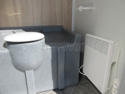 Mobilní šatna s vybavením VA 1,35T 4,13x2,17/2,12 č.14