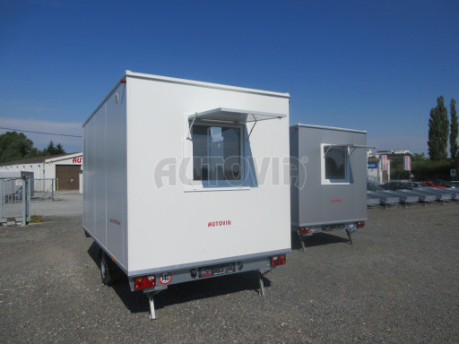 Mobilní šatna s vybavením VA 1,35T 4,13x2,17/2,12 č.28