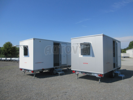 Mobilní šatna s vybavením VA 1,35T 4,13x2,17/2,12 č.29