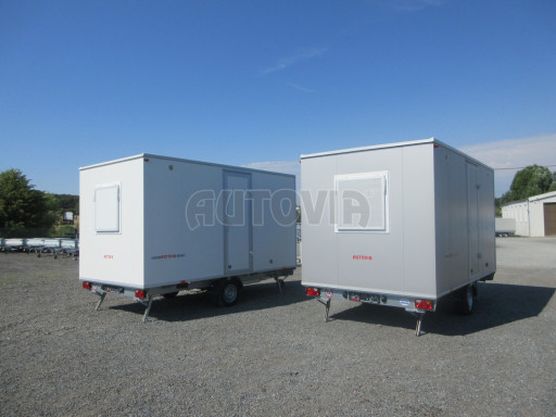 Mobilní šatna s vybavením VA 1,35T 4,13x2,17/2,12 č.33