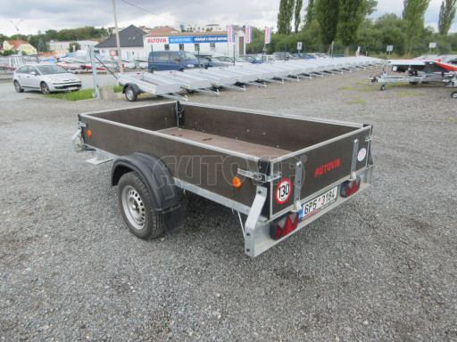 Sklopný přívěs ZV 26 N1 skl 2,50x1,25/0,35 POČ, zesílená náprava č.6