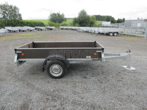 Sklopný přívěs ZV 26 N1 skl 2,50x1,25/0,35 POČ, zesílená náprava č.9
