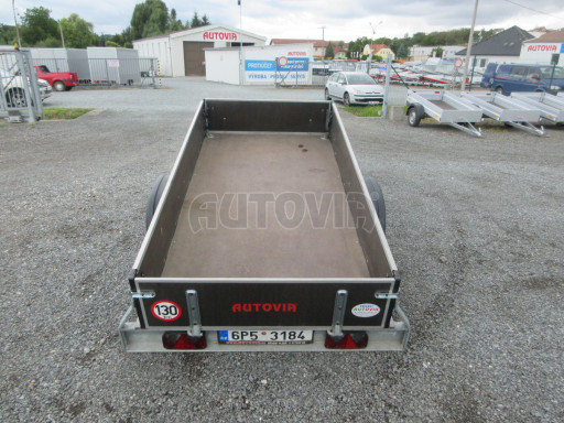 Sklopný přívěs ZV 26 N1 skl 2,50x1,25/0,35 POČ, zesílená náprava č.14