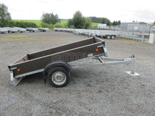 Sklopný přívěs ZV 26 N1 skl 2,50x1,25/0,35 POČ, zesílená náprava č.16