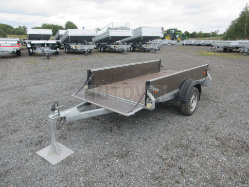 Sklopný přívěs ZV 26 N1 skl 2,50x1,25/0,35 POČ, zesílená náprava č.3