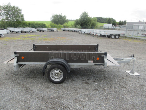 Sklopný přívěs ZV 26 N1 skl 2,50x1,25/0,35 POČ, zesílená náprava č.23