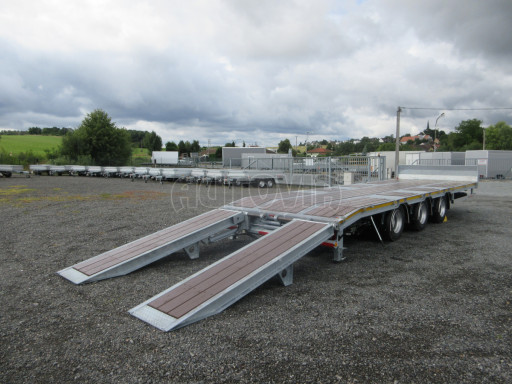 Třínápravový přepravník stavební mechanizace AVG 27T 8,50x2,48 č.23