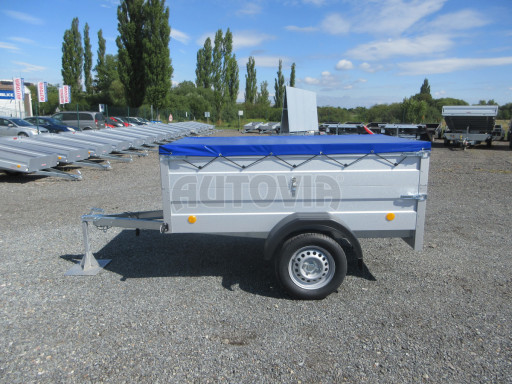 Nejlevnější přívěsný vozík za osobní auto HD 3 750kg 2,07x1,10/0,70 nástavba č.3