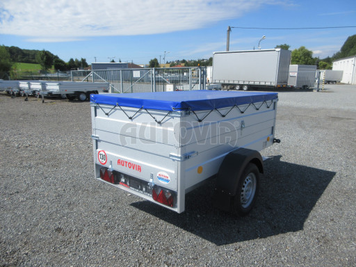 Nejlevnější přívěsný vozík za osobní auto HD 3 750kg 2,07x1,10/0,70 nástavba č.6