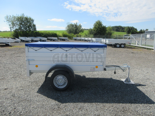Nejlevnější přívěsný vozík za osobní auto HD 3 750kg 2,07x1,10/0,70 nástavba č.7